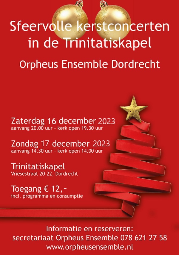 Kerstconcert 2023 | orpheus ensemble