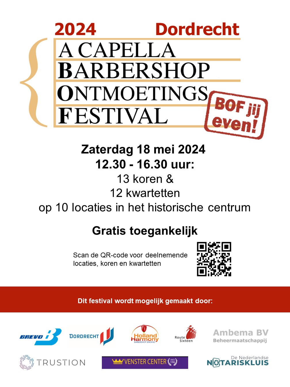 BOF | Barbershop OntmoetingsFestival