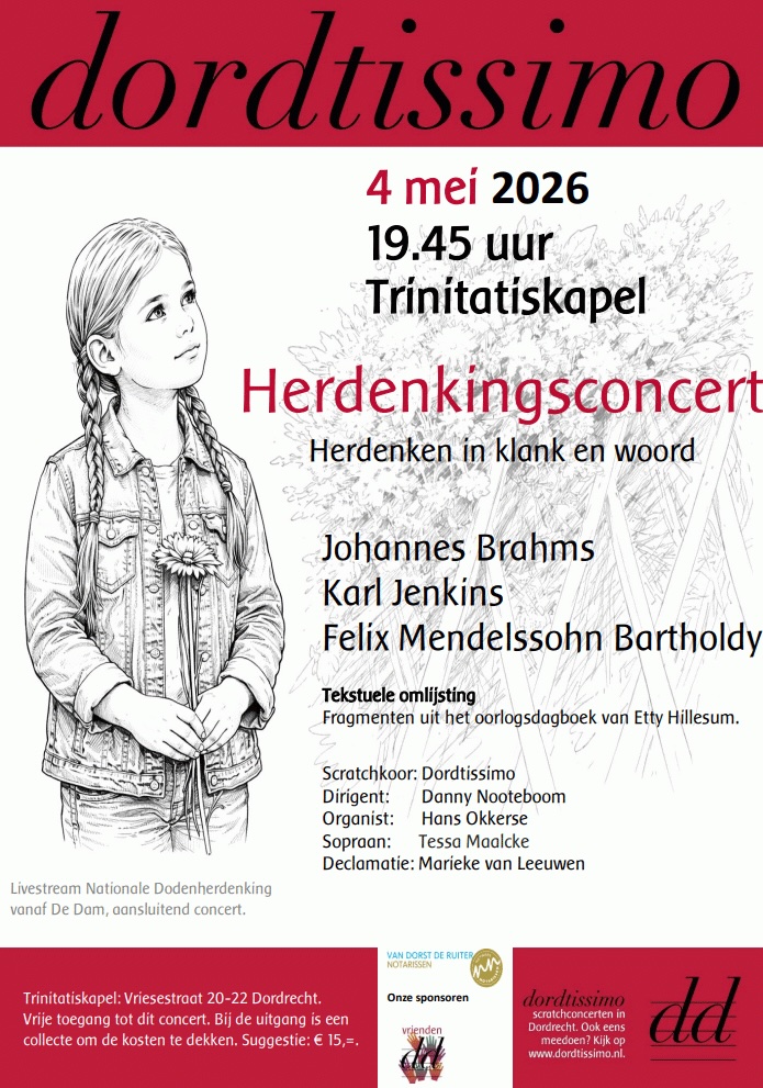Dortissimo herdenkingsconcert