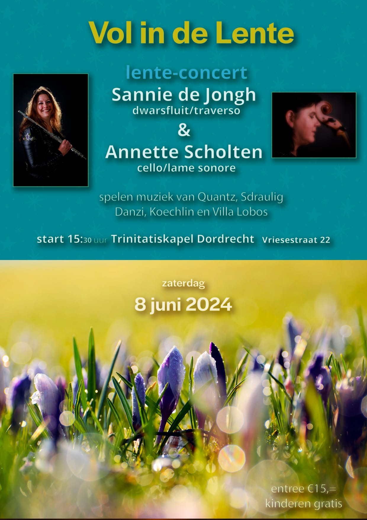 vol in de lente | sannie de Jongh & annette scholten