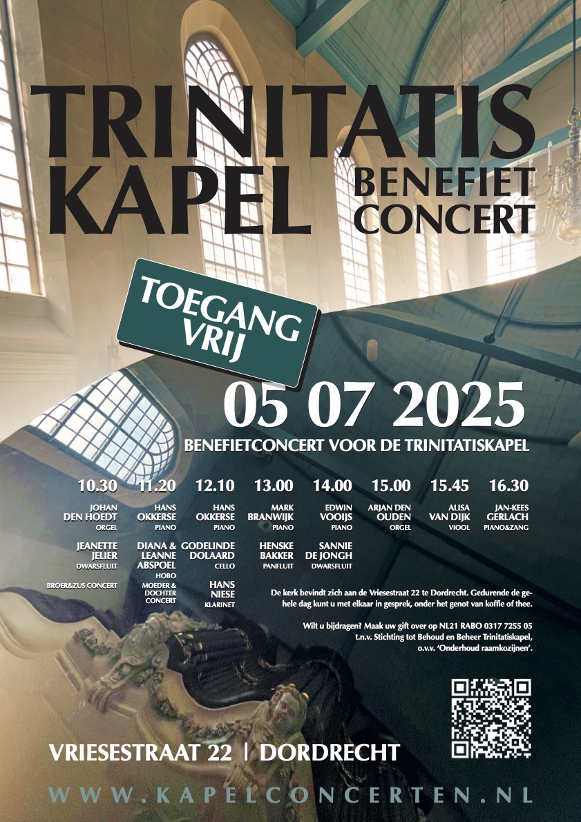 benefietconcert trinitatiskapel